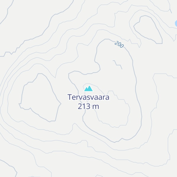 Map of Tervasvaara