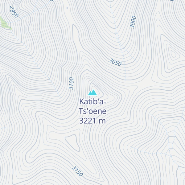 Map of Katib'a-Ts'oene