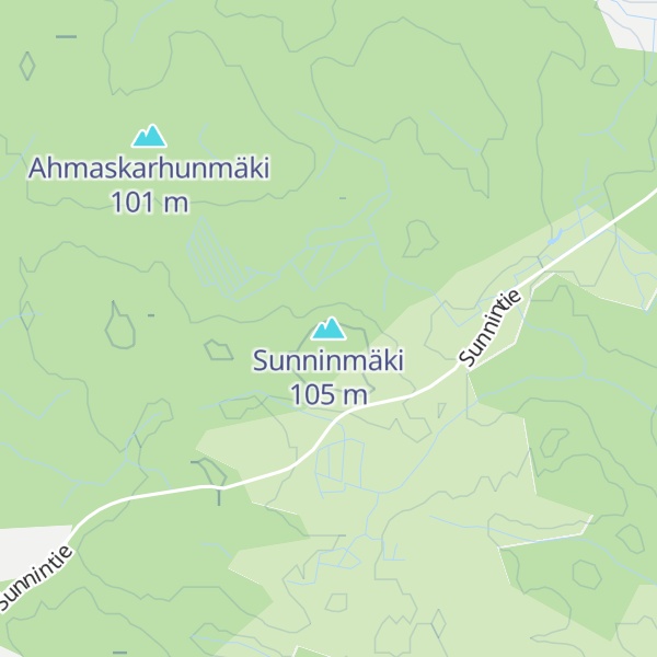 Map of Sunninmäki