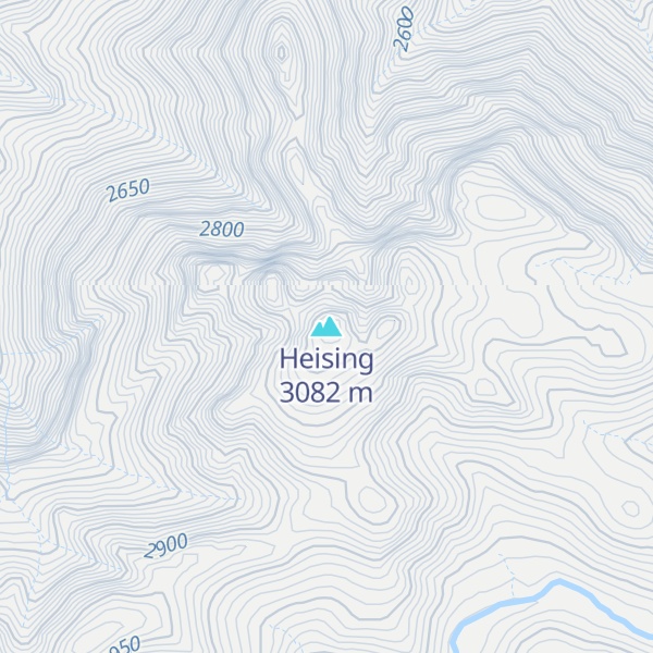 Map of Heising