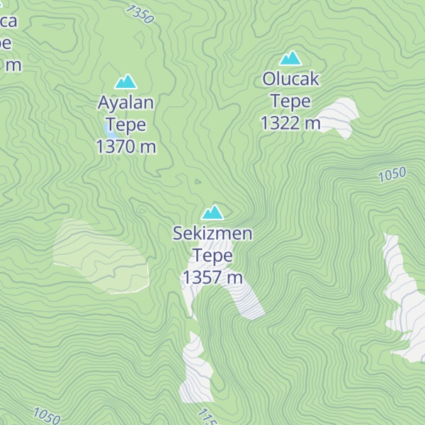 Map of Sekizmen Tepe