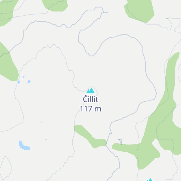Map of Čillit
