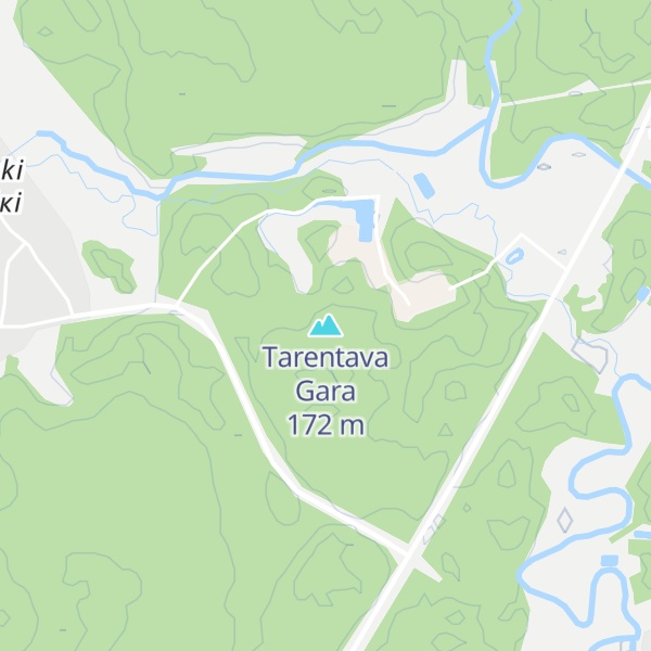 Map of Tarentava Gara