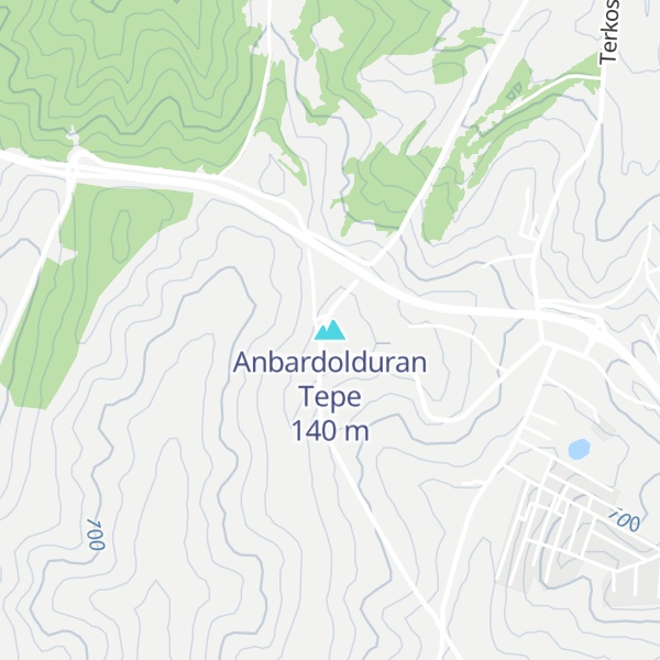 Map of Anbardolduran Tepe