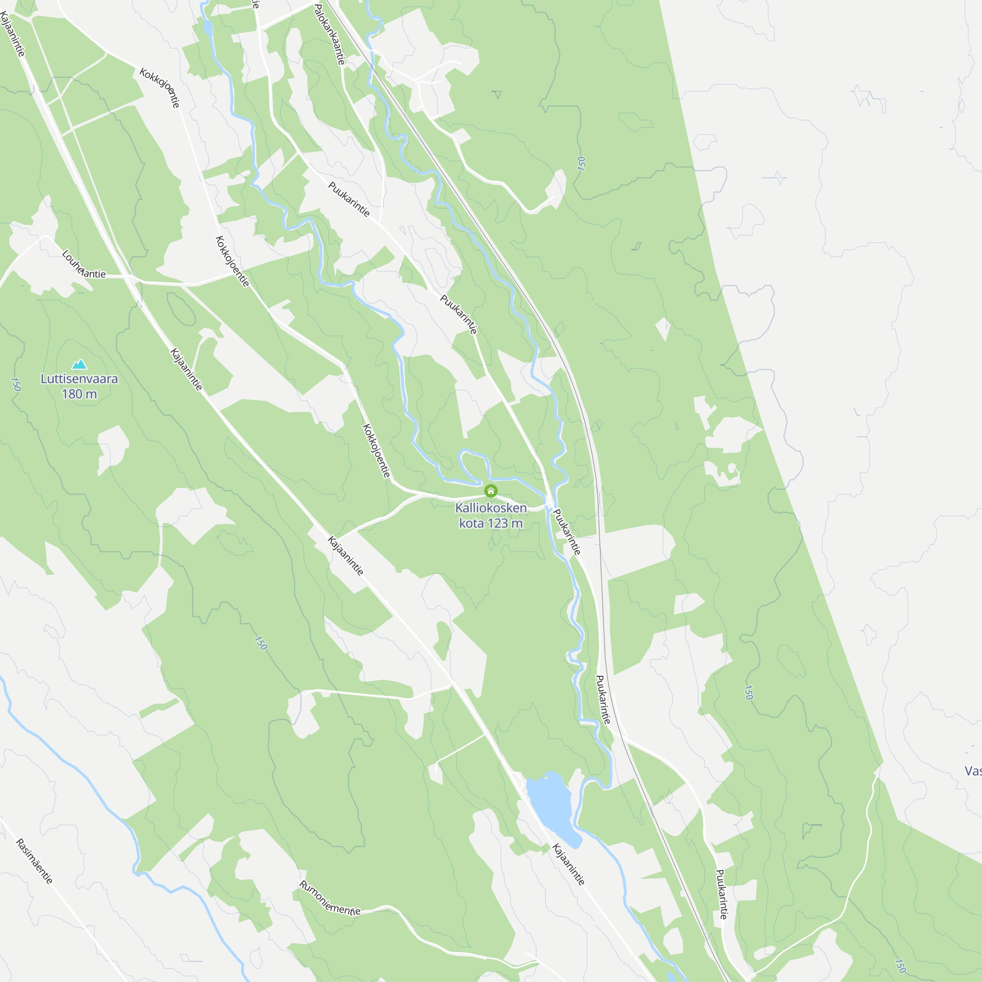 Kalliokosken kota map