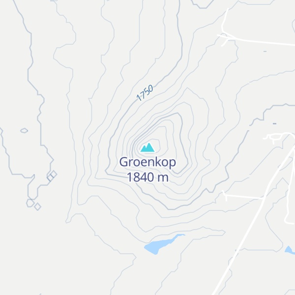 Map of Groenkop