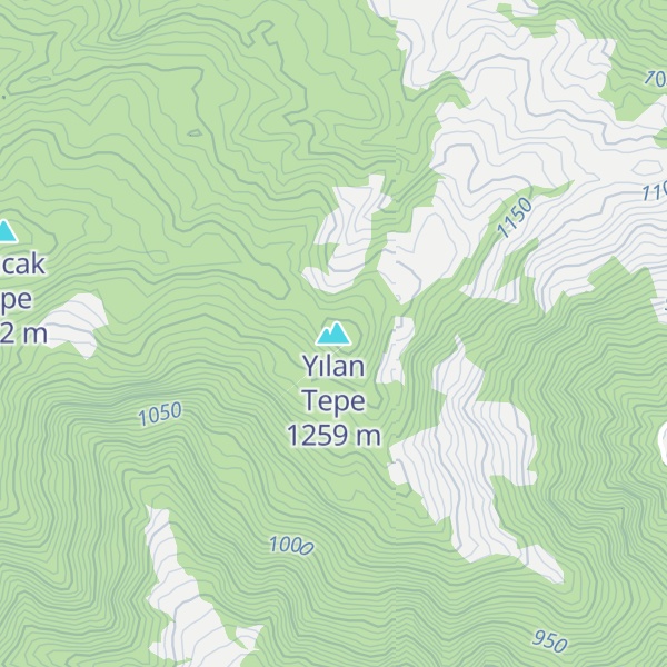 Map of Yılan Tepe