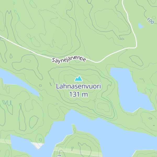 Map of Lahnasenvuori