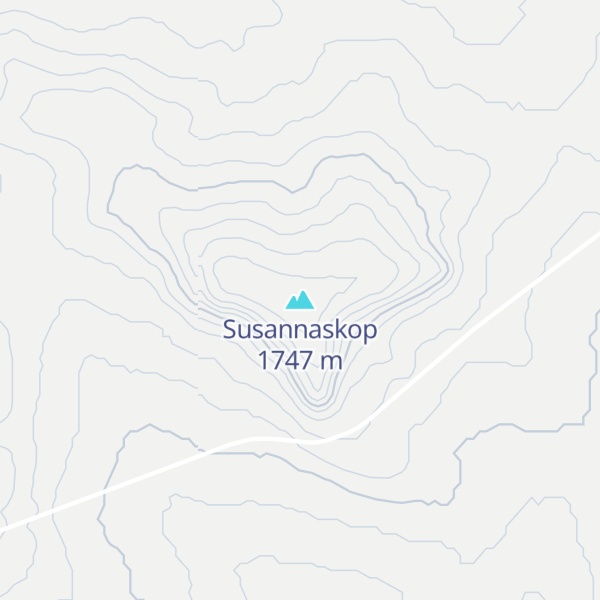 Map of Susannaskop
