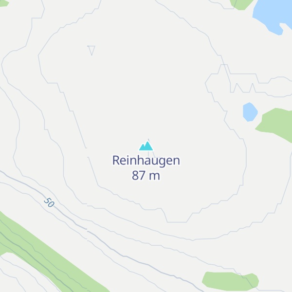 Map of Reinhaugen