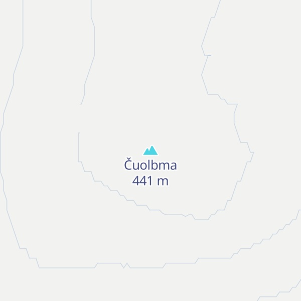 Map of Čuolbma