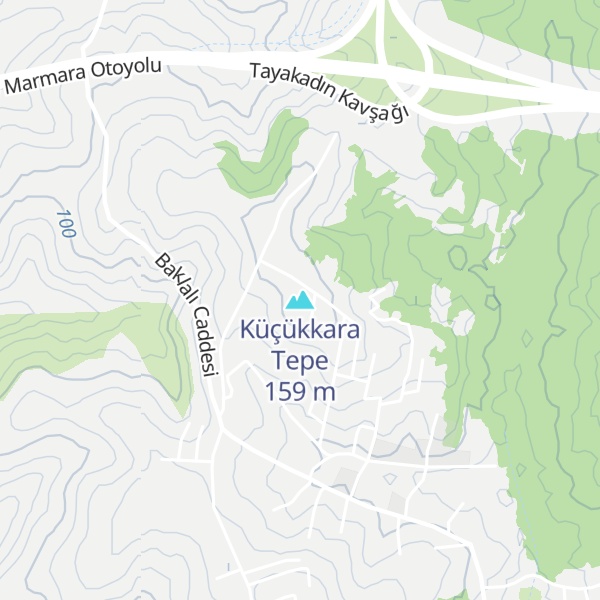 Map of Küçükkara Tepe