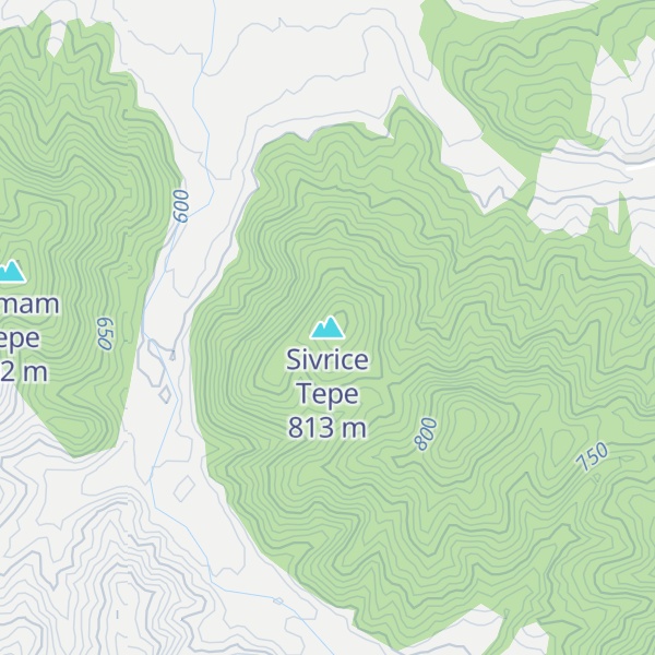 Map of Sivrice Tepe