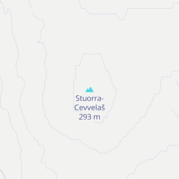 Map of Stuorra-Cevvelaš