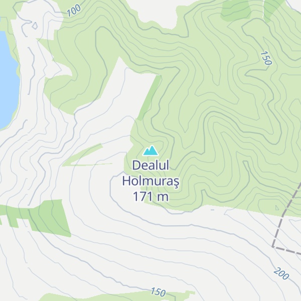 Map of Dealul Holmuraş