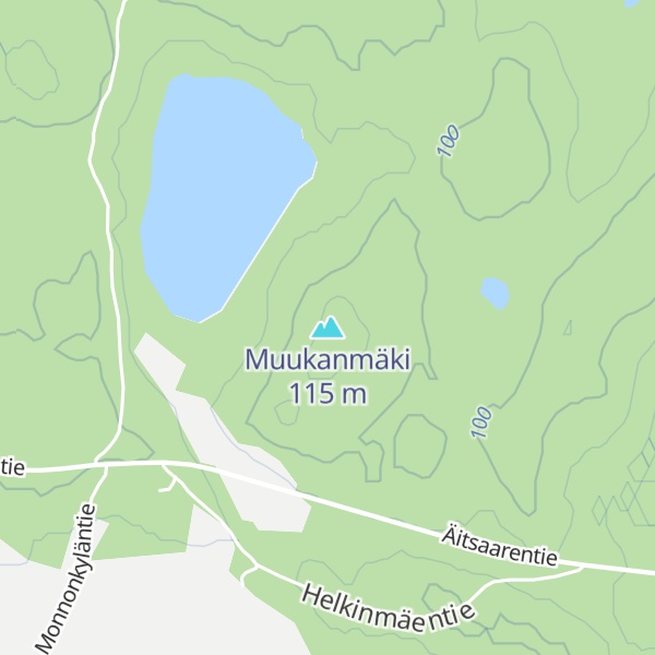 Map of Muukanmäki