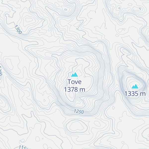 Map of Tove