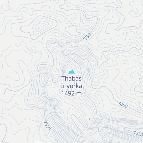 Map of Thabas Inyorka