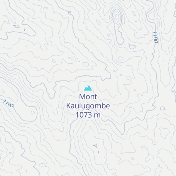 Map of Mont Kaulugombe