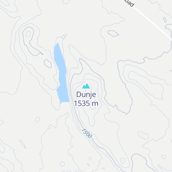 Map of Dunje