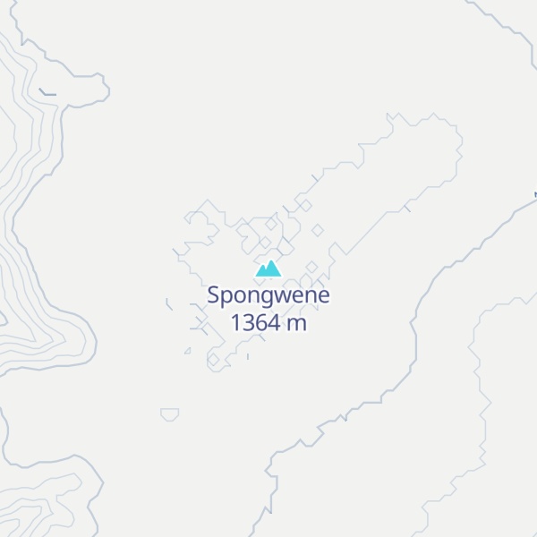 Map of Spongwene