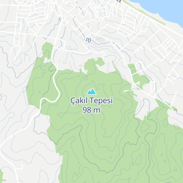 Map of Çakıl Tepesi