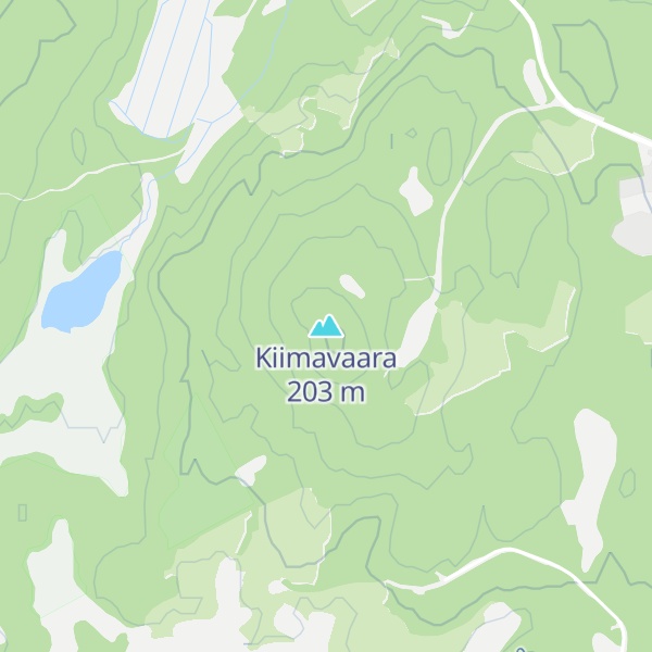 Map of Kiimavaara