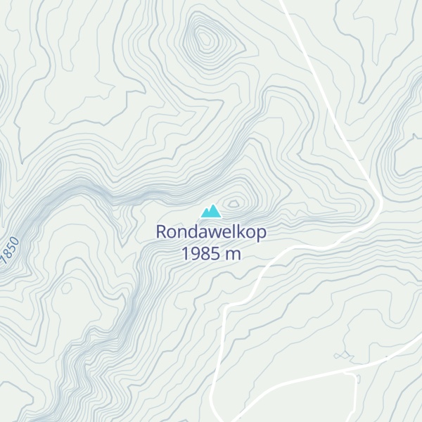 Map of Rondawelkop