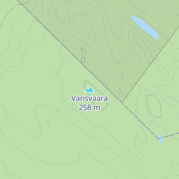 Map of Varisvaara
