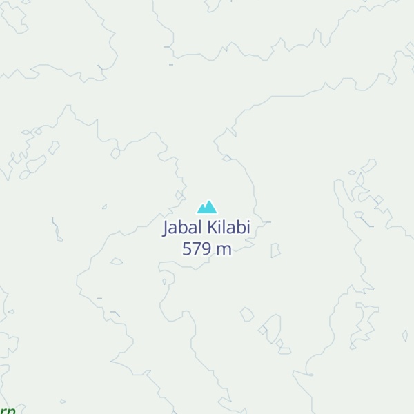 Map of Jabal Kilabi