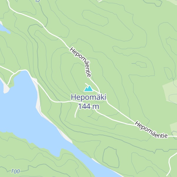 Map of Hepomäki