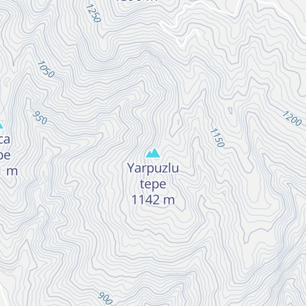 Map of Yarpuzlu tepe