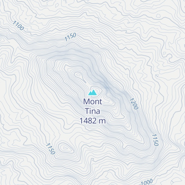 Map of Mont Tina