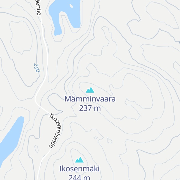 Map of Mämminvaara
