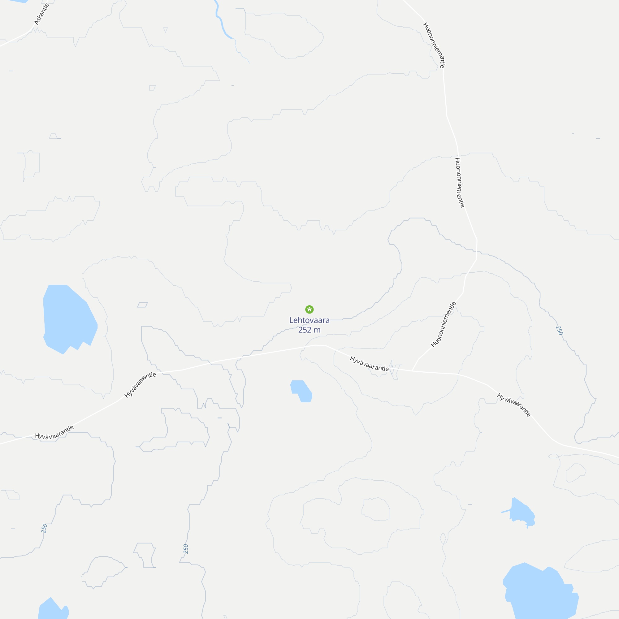 Lehtovaara map