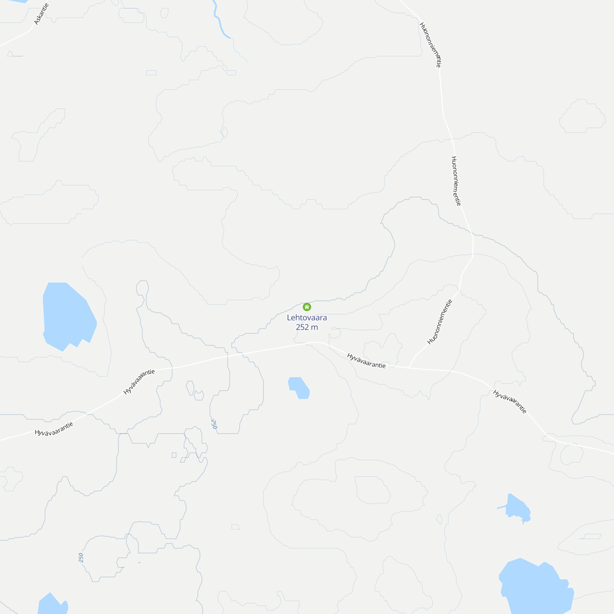 Lehtovaara map