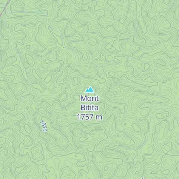Map of Mont Bitita