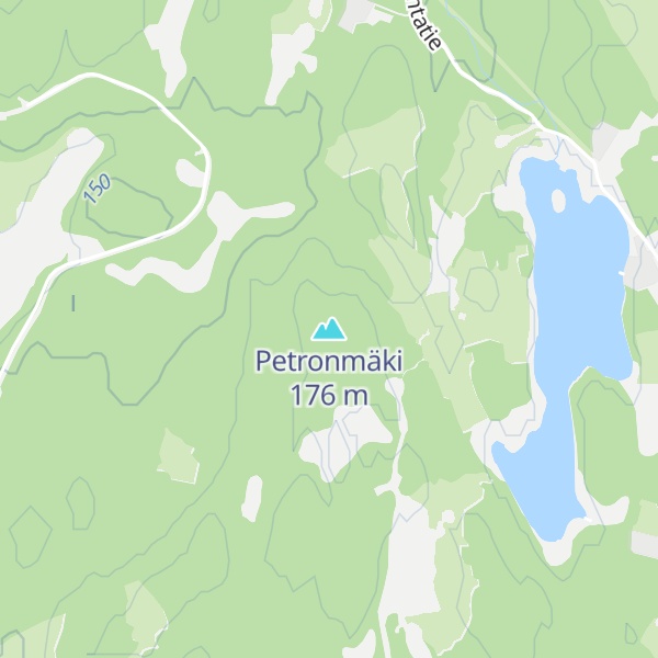Map of Petronmäki