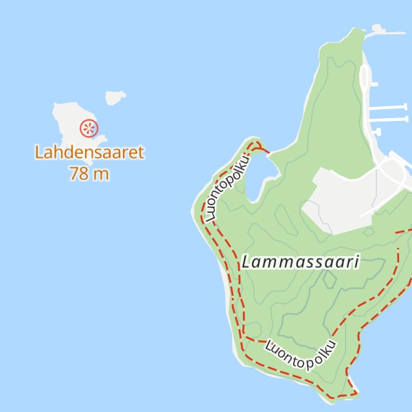 Map of Lammassaaren kota