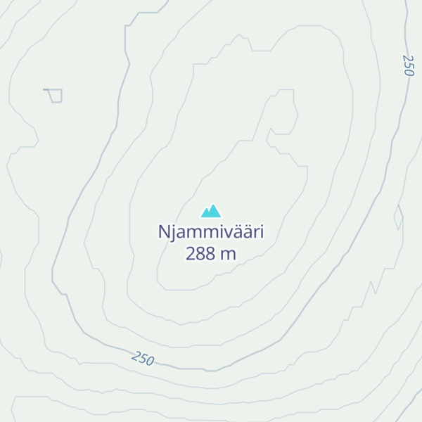 Map of Njammivääri