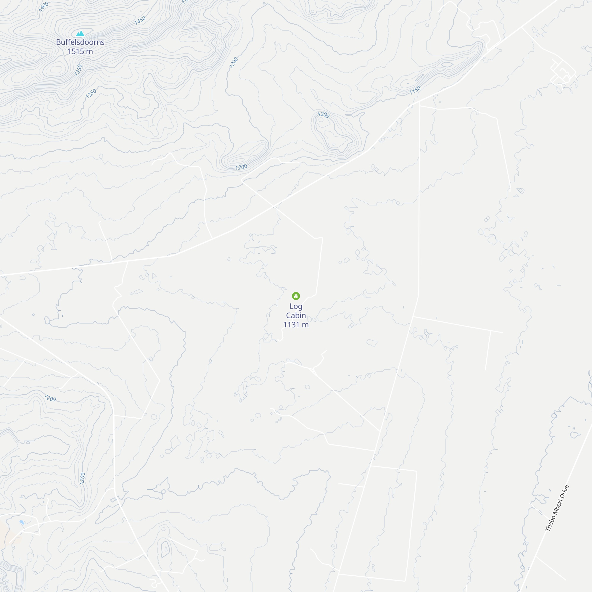 Log Cabin map