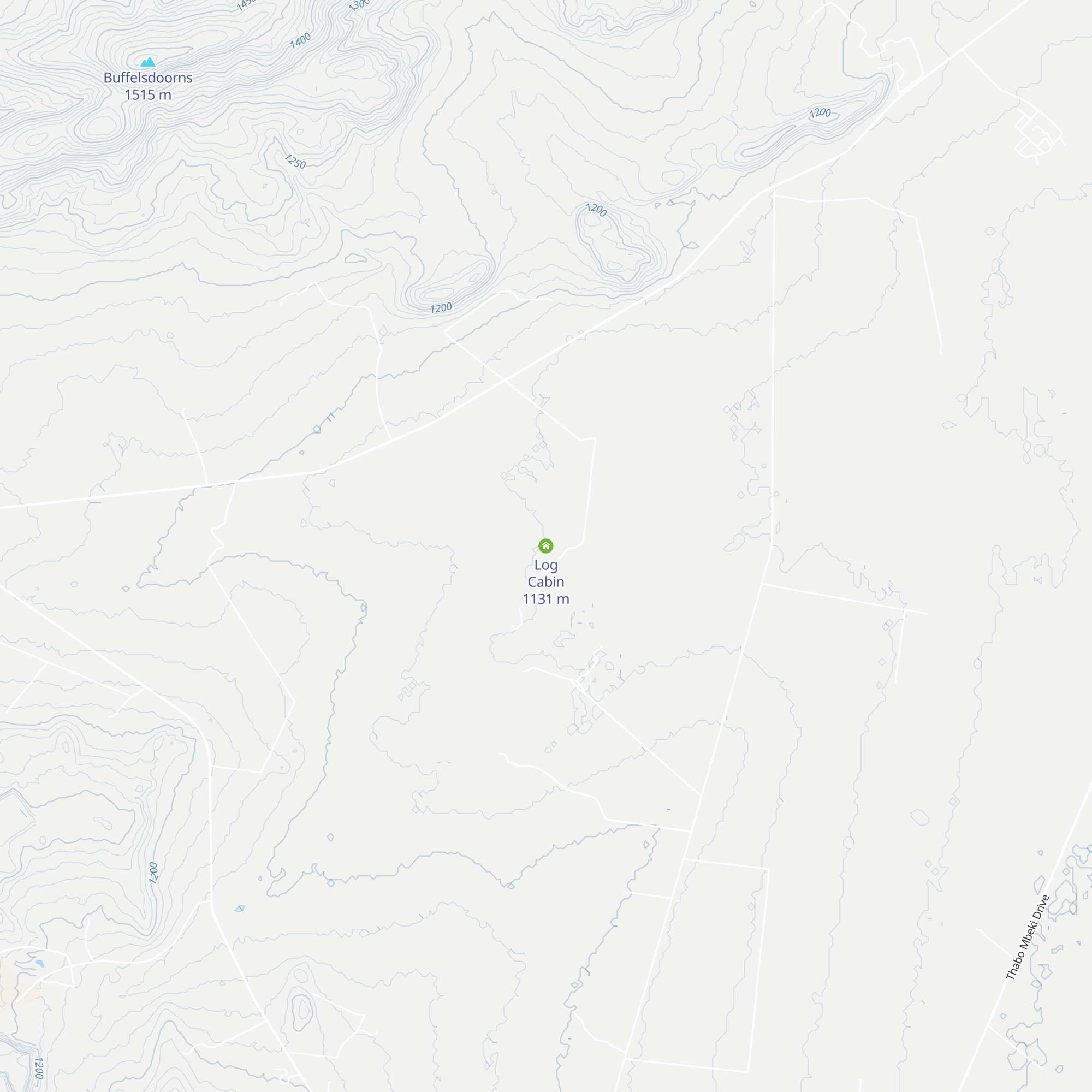 Log Cabin map