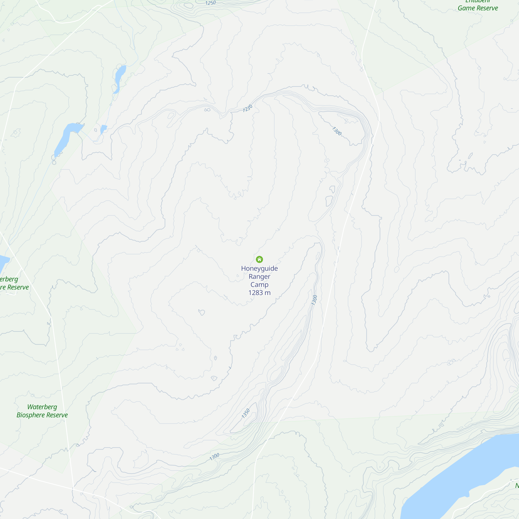 Honeyguide Ranger Camp map