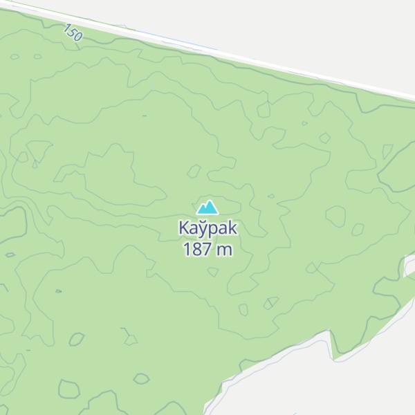 Map of Kaўpak