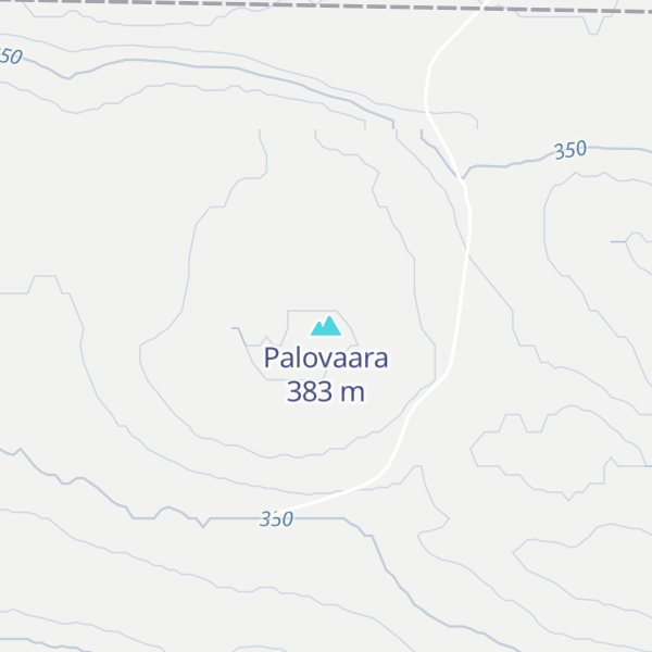 Map of Palovaara