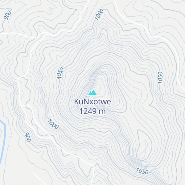 Map of KuNxotwe