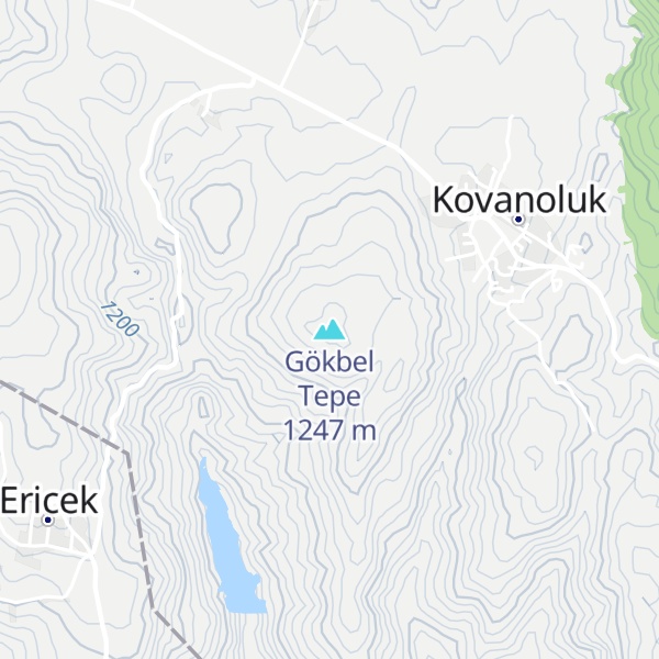 Map of Gökbel Tepe