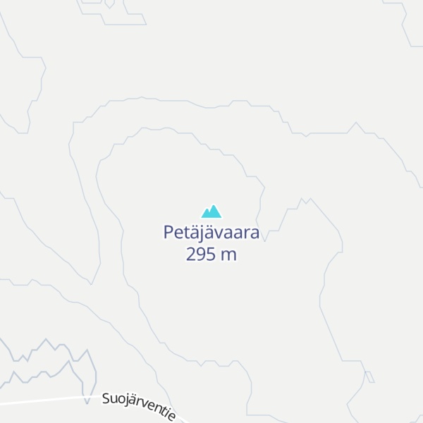 Map of Petäjävaara