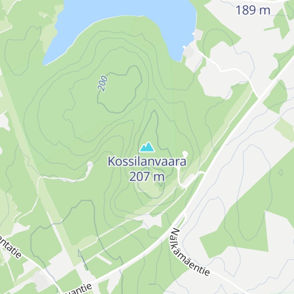 Map of Kossilanvaara