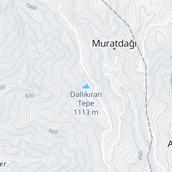 Map of Dallıkıran Tepe